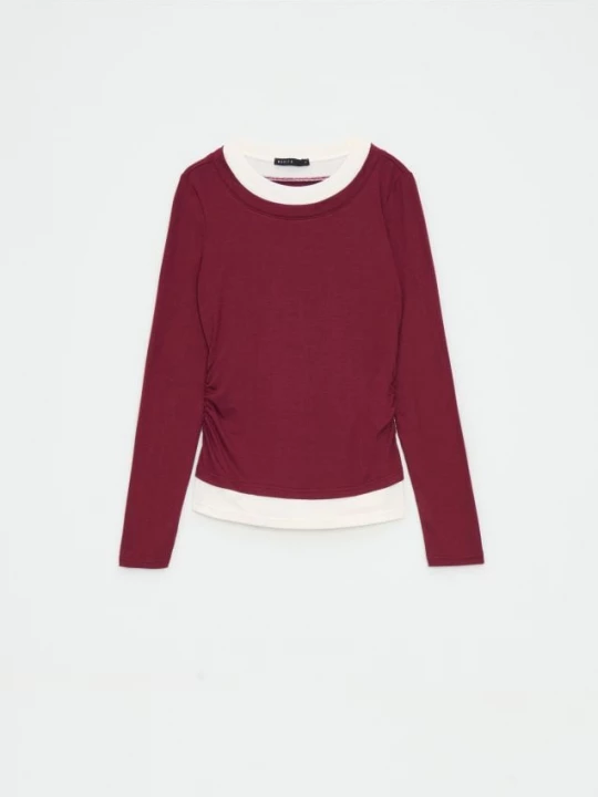 Foto del prodotto Mohito - Blusa basic - maroon