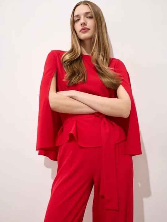 Foto del prodotto Mohito - Blusa con allacciatura - rosso