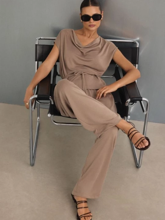 Foto del prodotto Mohito - Blusa con arricciatura - beige