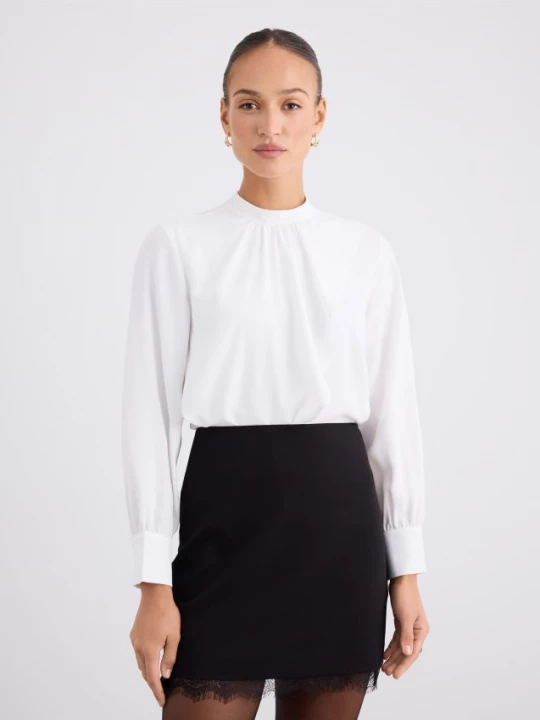 Foto del prodotto Mohito - Blusa con balza - bianco