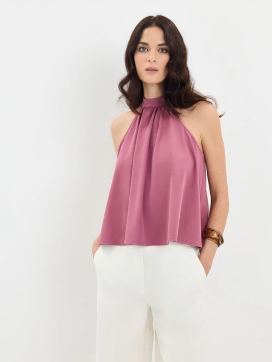 Foto del prodotto Mohito - Blusa con balza - malva