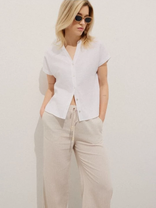 Foto del prodotto Mohito - Blusa con bottoni - bianco