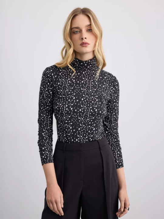 Foto del prodotto Mohito - Blusa con colletto rigido - nero