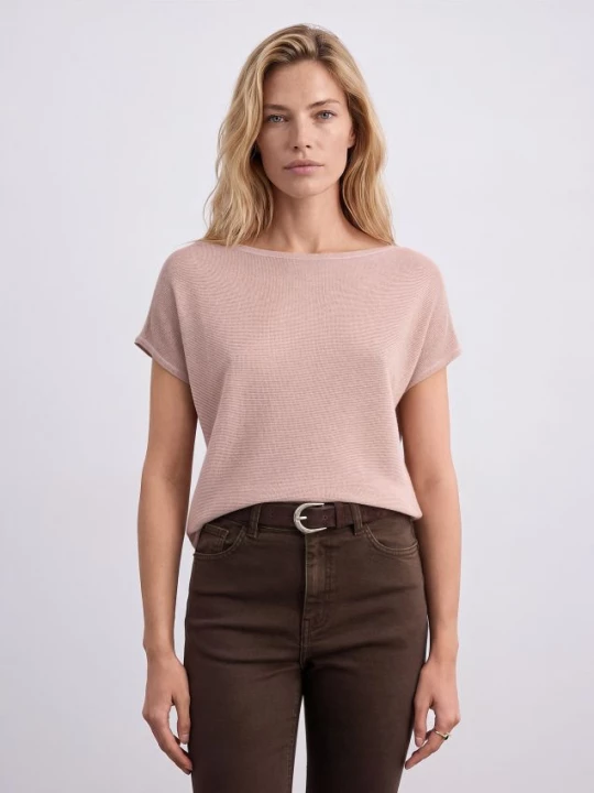 Foto del prodotto Mohito - Blusa con filo metallizzato - rosa pastello