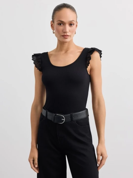 Foto del prodotto Mohito - Blusa con maniche decorative - nero