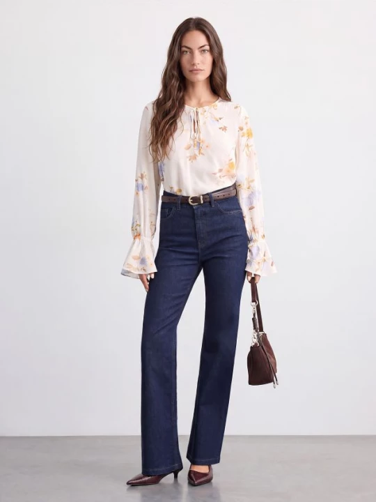Foto del prodotto Mohito - Blusa con motivo floreale - beige