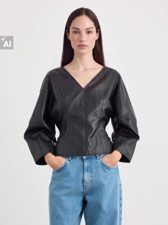 Foto del prodotto Mohito - Blusa con scollo a V - nero