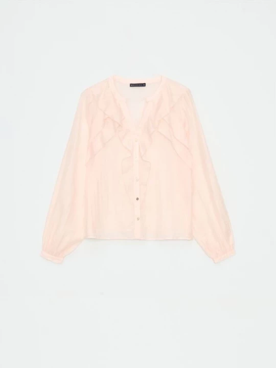 Foto del prodotto Mohito - Blusa in misto lyocell - nude