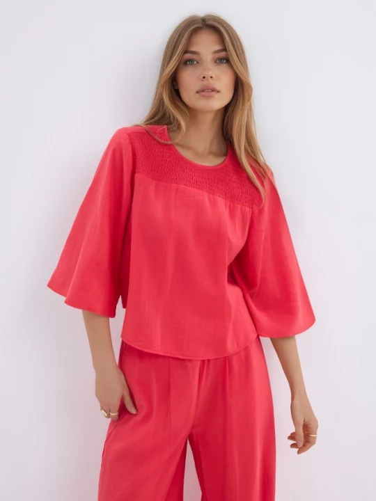 Foto del prodotto Mohito - Blusa in misto modal - rosso