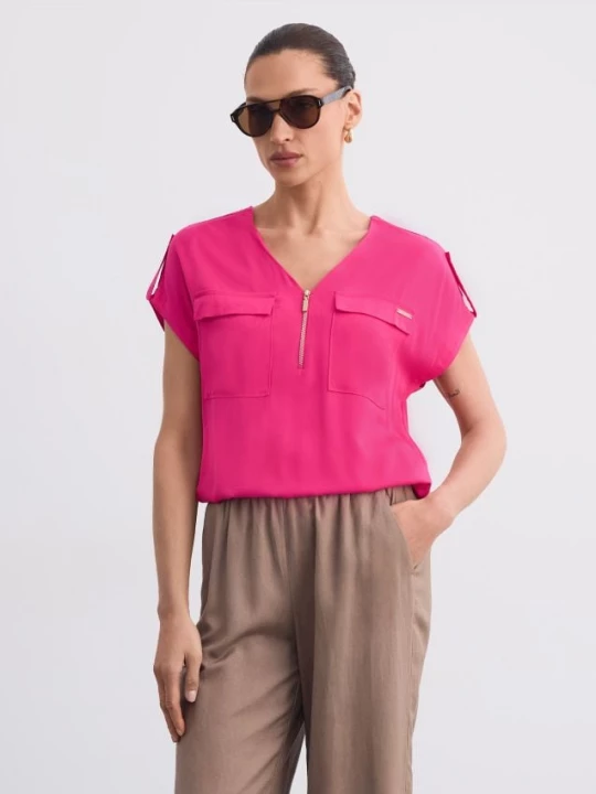 Foto del prodotto Mohito - Blusa in viscosa - rosa shocking
