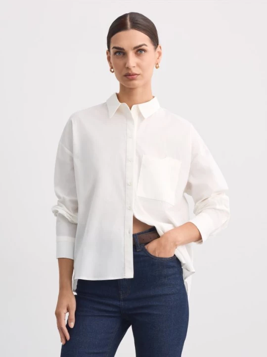 Foto del prodotto Mohito - Camicia a taglio dritto - panna