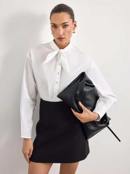 Foto del prodotto Mohito - Camicia con allacciatura - bianco