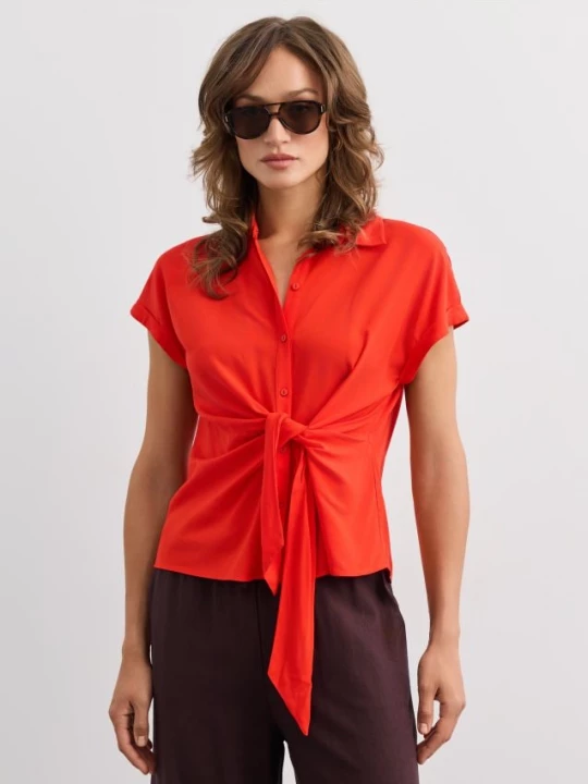 Foto del prodotto Mohito - Camicia con allacciatura - rosso