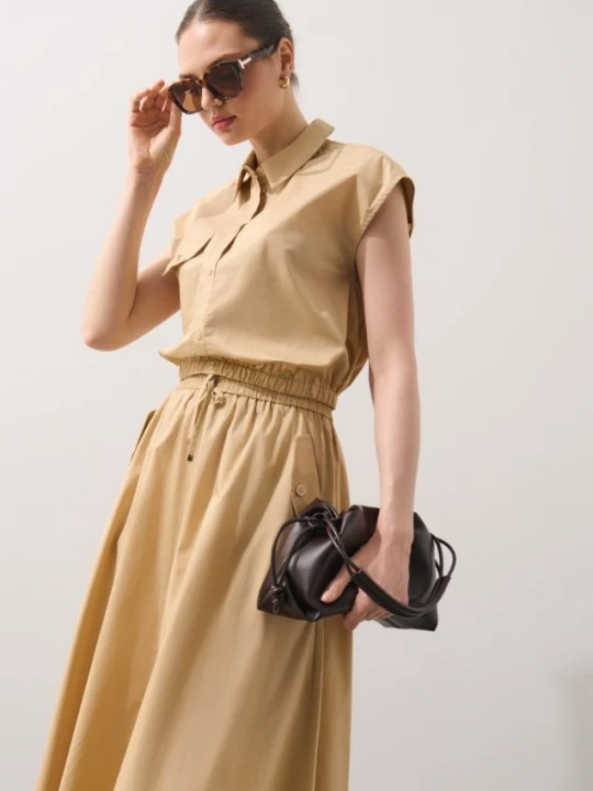 Foto del prodotto Mohito - Camicia con maniche corte - beige