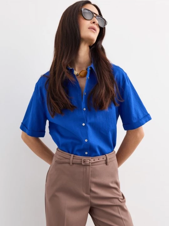 Foto del prodotto Mohito - Camicia con maniche corte - indaco