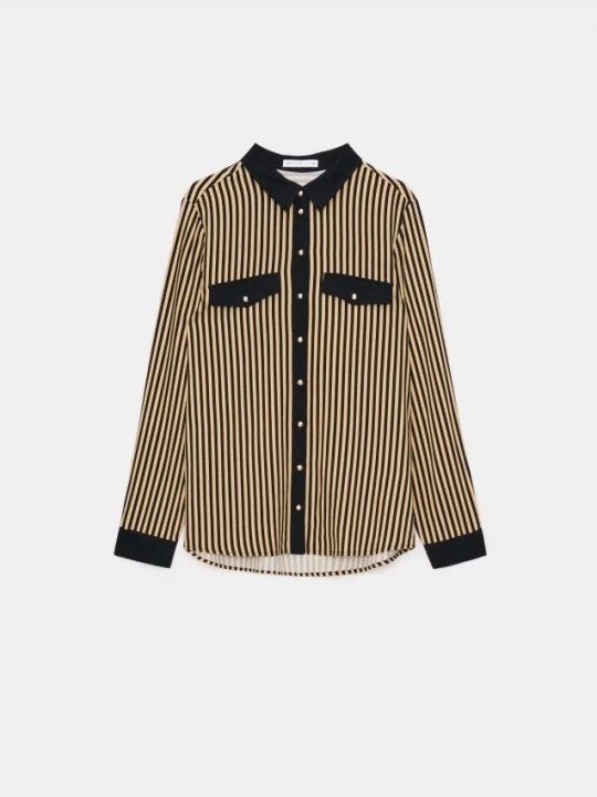Foto del prodotto Mohito - Camicia in misto viscosa - beige