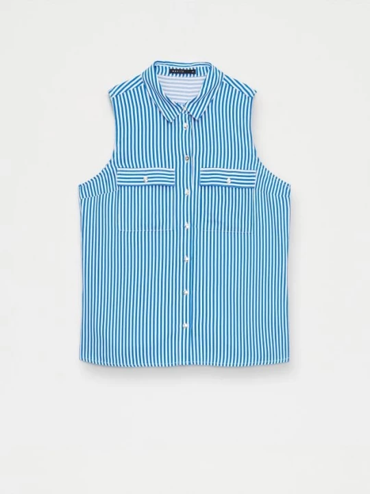 Foto del prodotto Mohito - Camicia in misto viscosa - blu