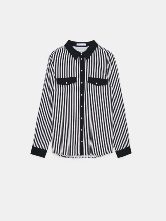 Foto del prodotto Mohito - Camicia in misto viscosa - nero