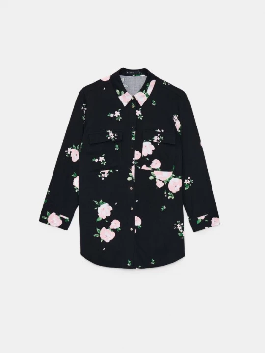 Foto del prodotto Mohito - Camicia in misto viscosa - rosa pastello