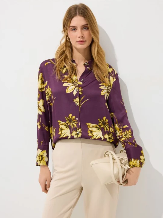 Foto del prodotto Mohito - Camicia in satin - panna