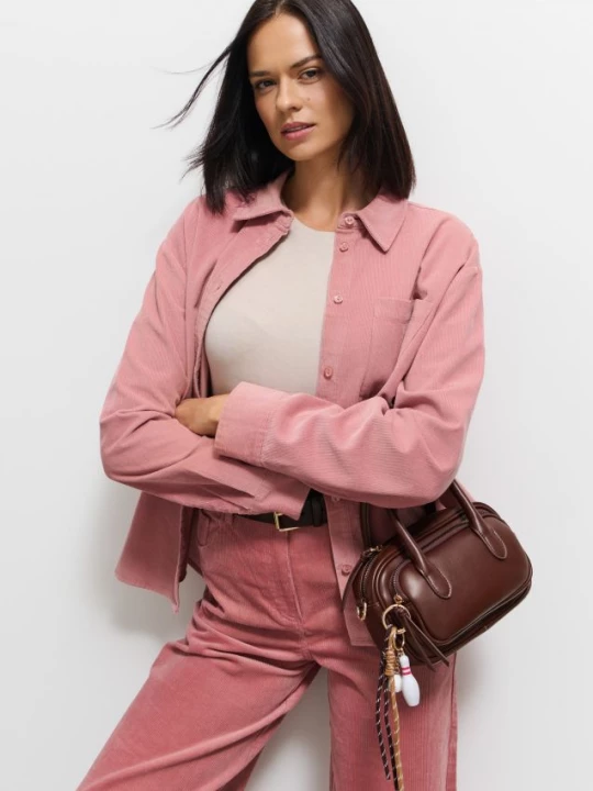 Foto del prodotto Mohito - Camicia in velluto a costine - rosa pastello