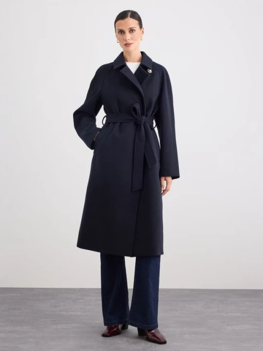 Foto del prodotto Mohito - Cappotto dal design classico con cintura da allacciare in vita - steel blue