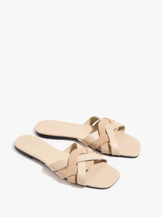 Foto del prodotto Mohito - Ciabattine in pelle - beige
