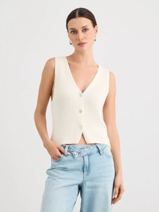 Foto del prodotto Mohito - Gilet - panna