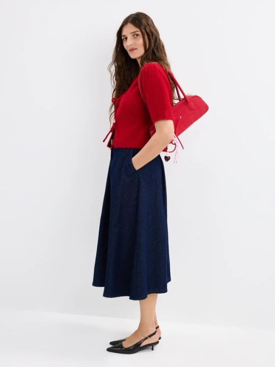 Foto del prodotto Mohito - Gonna midi in denim - steel blue