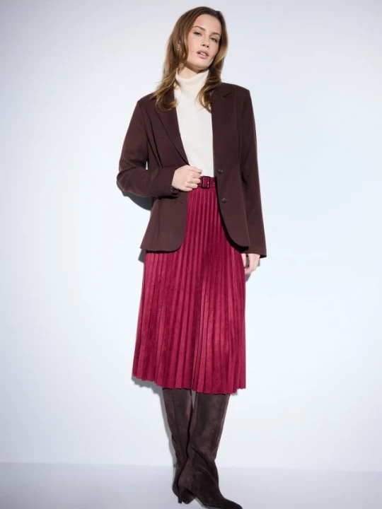Foto del prodotto Mohito - Gonna midi plissettata - maroon