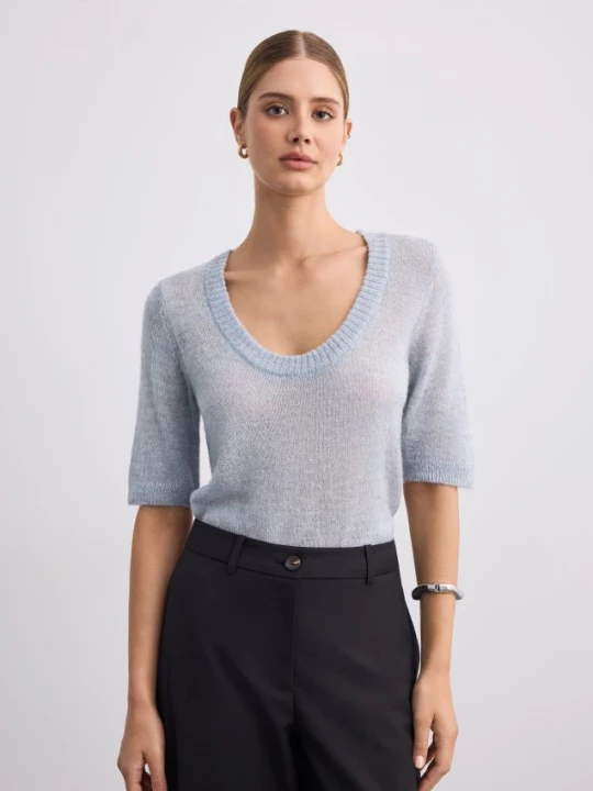 Foto del prodotto Mohito - Maglione a maniche corte - blu pallido