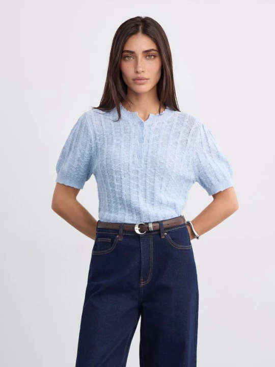 Foto del prodotto Mohito - Maglione a maniche corte - blu pallido