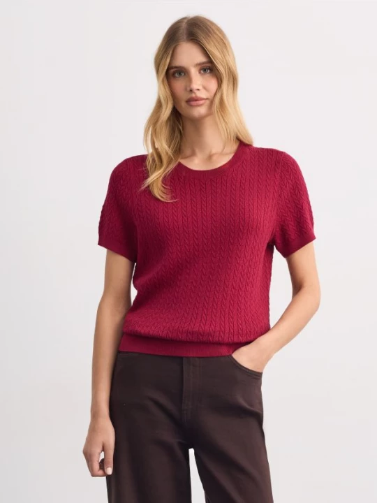 Foto del prodotto Mohito - Maglione a maniche corte - maroon