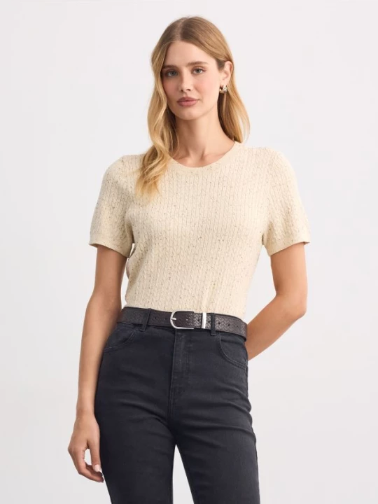 Foto del prodotto Mohito - Maglione a maniche corte - nude