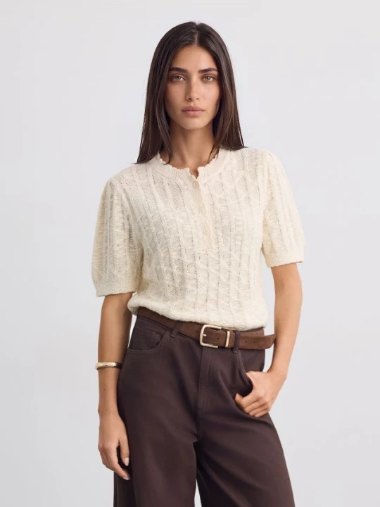 Foto del prodotto Mohito - Maglione a maniche corte - nude
