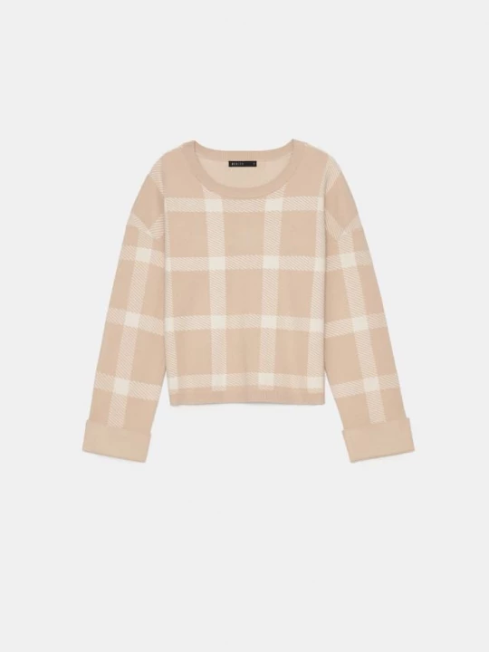 Foto del prodotto Mohito - Maglione a quadri - beige