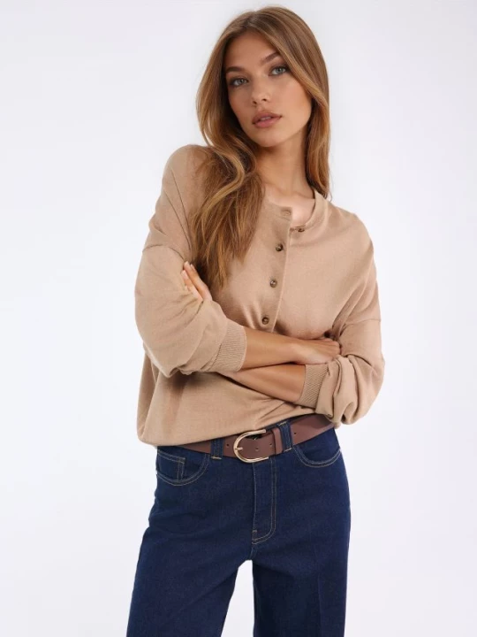 Foto del prodotto Mohito - Maglione con bottoni - beige