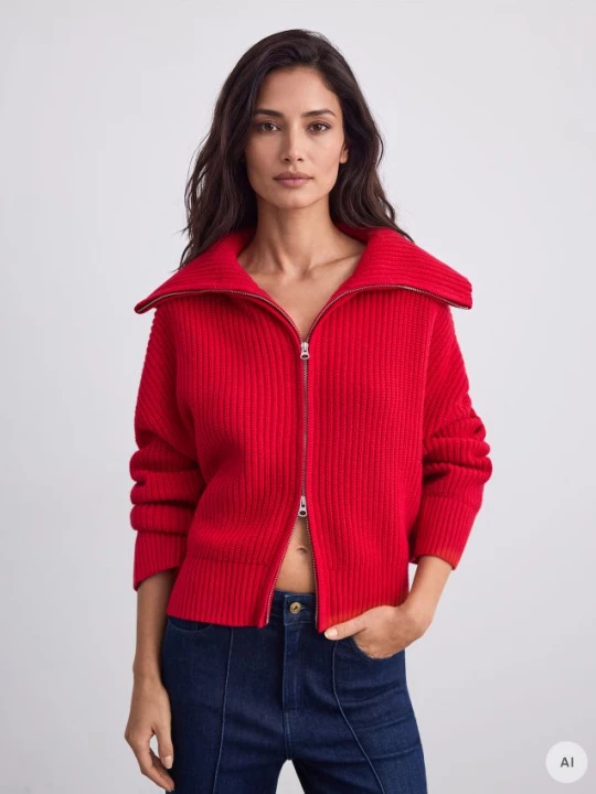 Foto del prodotto Mohito - Maglione con colletto ampio - rosso