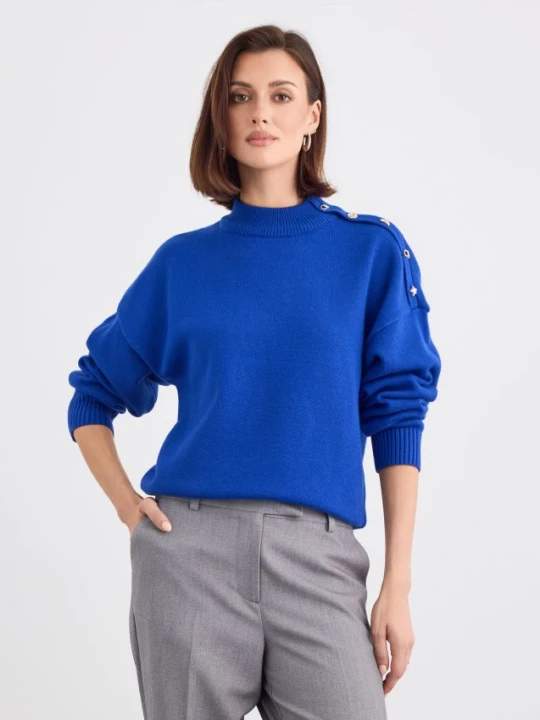 Foto del prodotto Mohito - Maglione con dettagli decorativi - blu