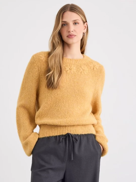 Foto del prodotto Mohito - MAGLIONE CON RICAMO DECORATIVO - giallo