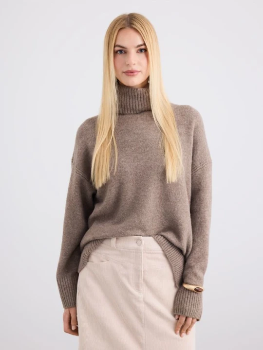 Foto del prodotto Mohito - Maglione con scollo a ciambella - beige