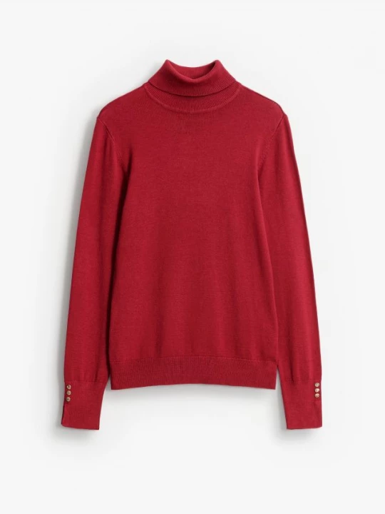 Foto del prodotto Mohito - Maglione con scollo a ciambella - maroon