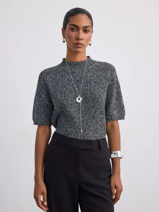 Foto del prodotto Mohito - Maglione in maglia a collo alto - nero