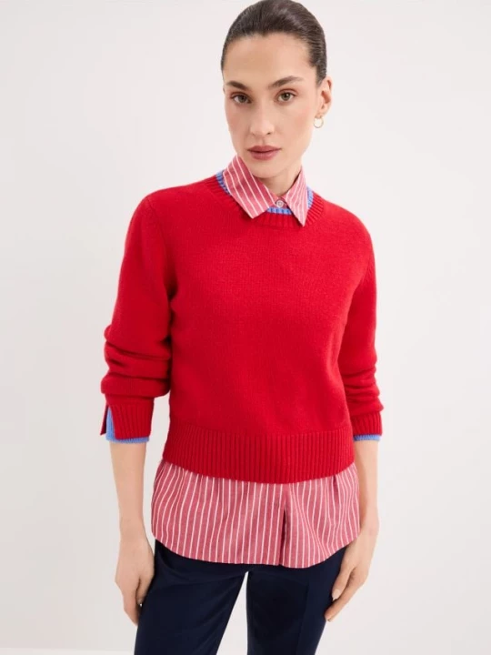 Foto del prodotto Mohito - Maglione in misto lana - rosso