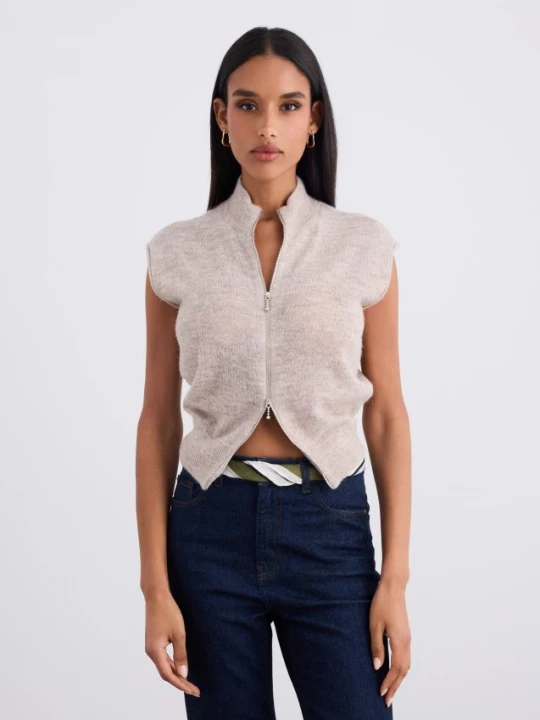 Foto del prodotto Mohito - Maglione senza maniche - beige