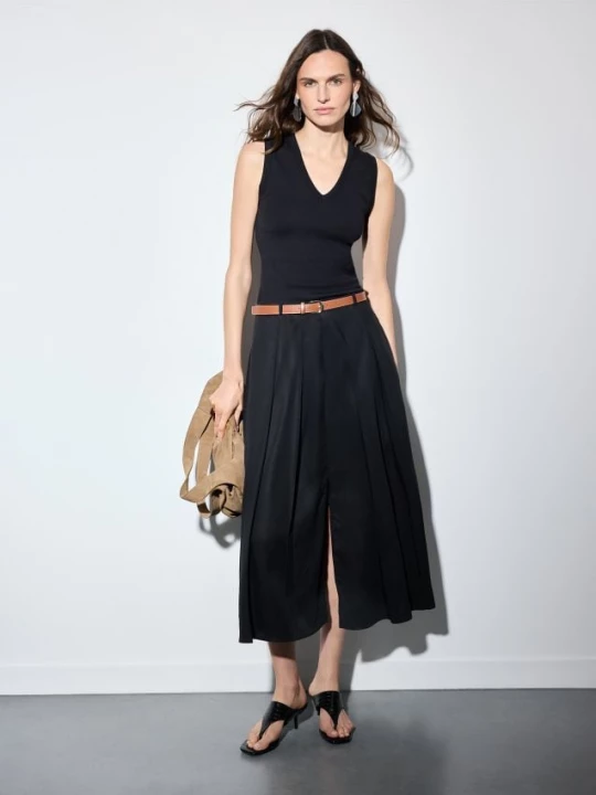 Foto del prodotto Mohito - Midi skirt with belt - nero