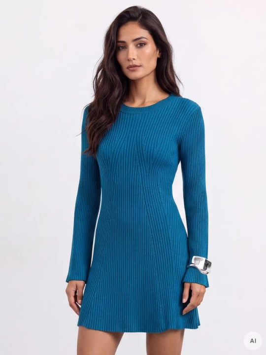 Foto del prodotto Mohito - Mini abito a maglione - verde petrolio