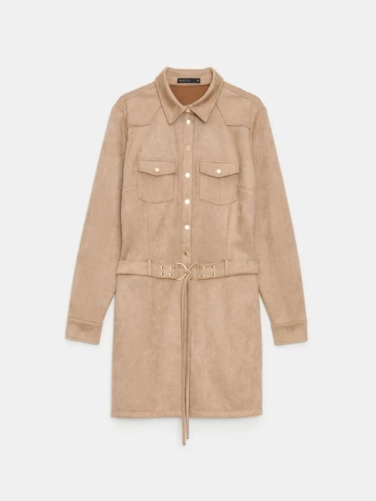 Foto del prodotto Mohito - Mini abito chemisier - beige