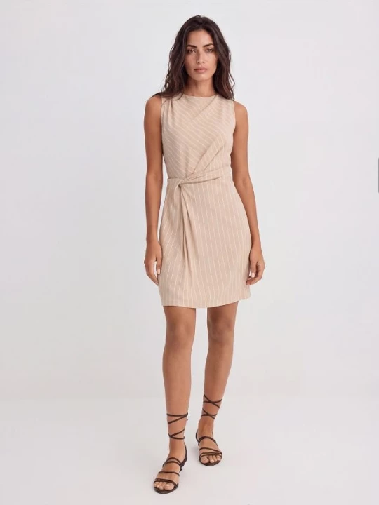 Foto del prodotto Mohito - Mini abito con arricciatura - beige