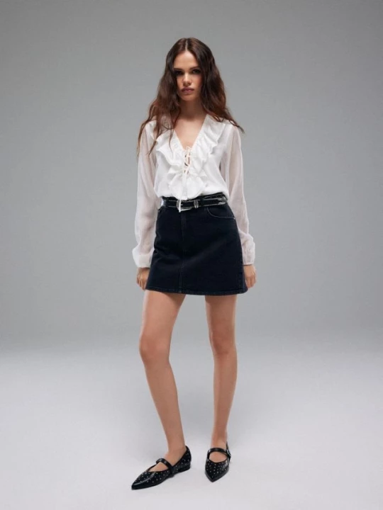 Foto del prodotto Mohito - Minigonna in denim - nero
